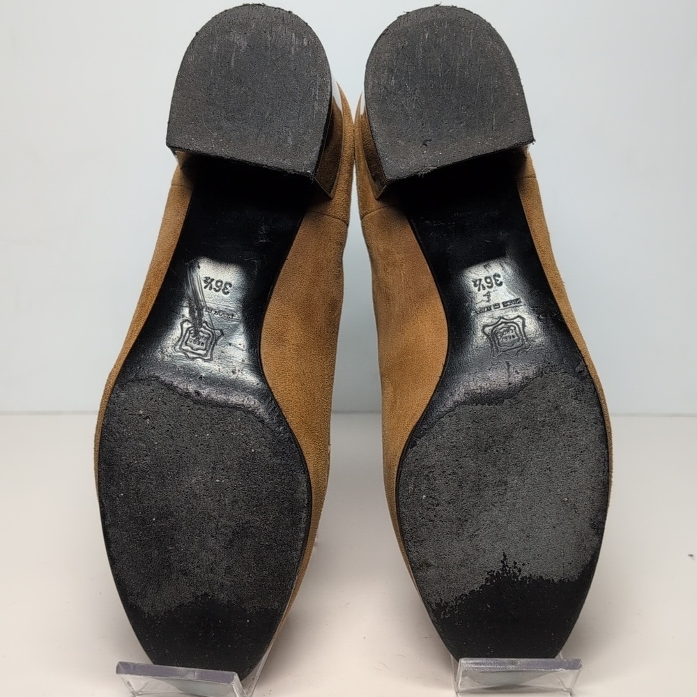 Pierre Hardy rodeo/rider suede heeled ankle boots women's size size 6.5 EU 36.5. - Picture 8 of 15